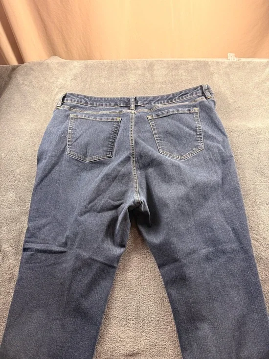 Style & Co. Straight Leg Blue Denim Jeans - Picture 2 of 8